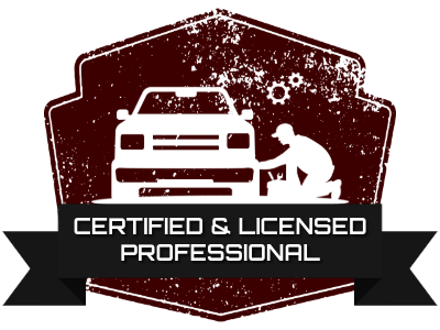 On The Run Auto Care Badge